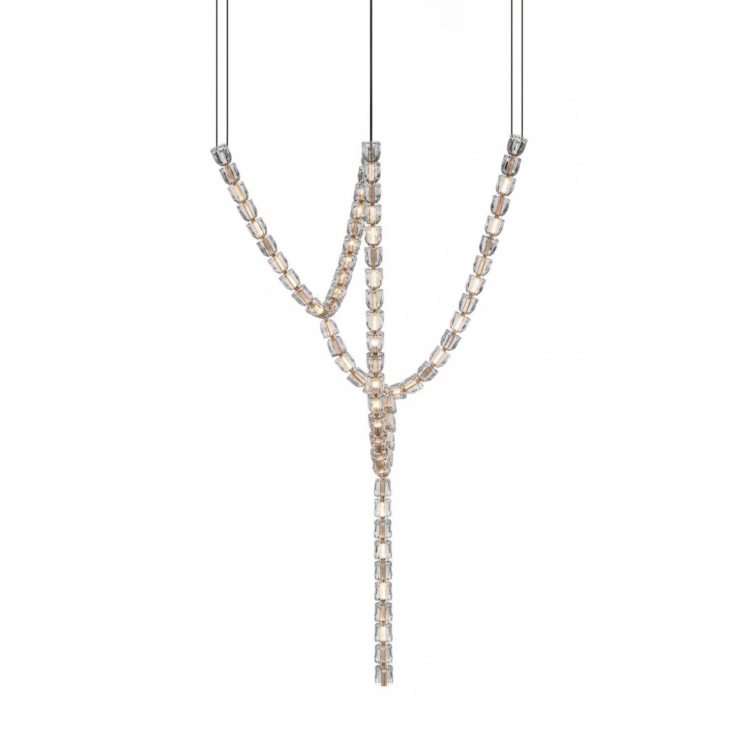 Gabriel Gold Chandelier - Vakkerlight