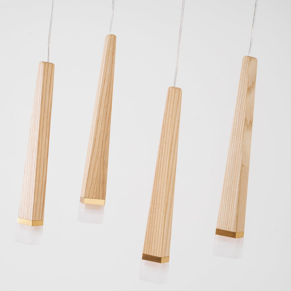 Firewood Stick Chandelier