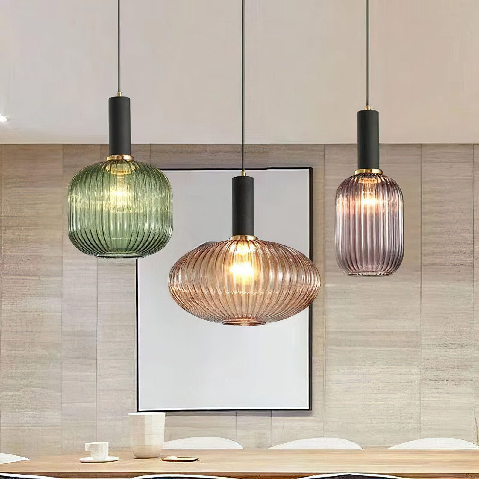 Lampă suspendată Flair Glass