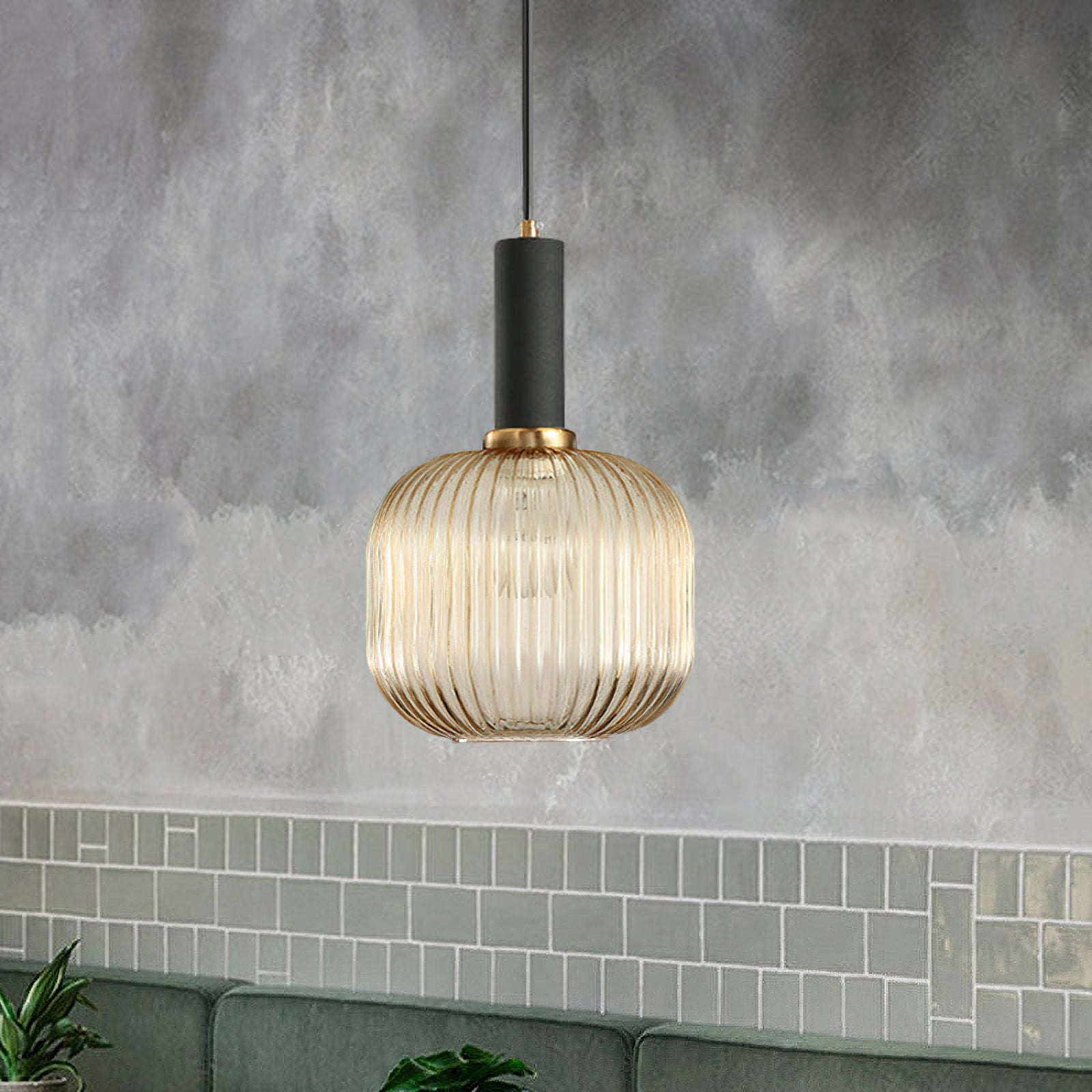 Lampă suspendată Flair Glass