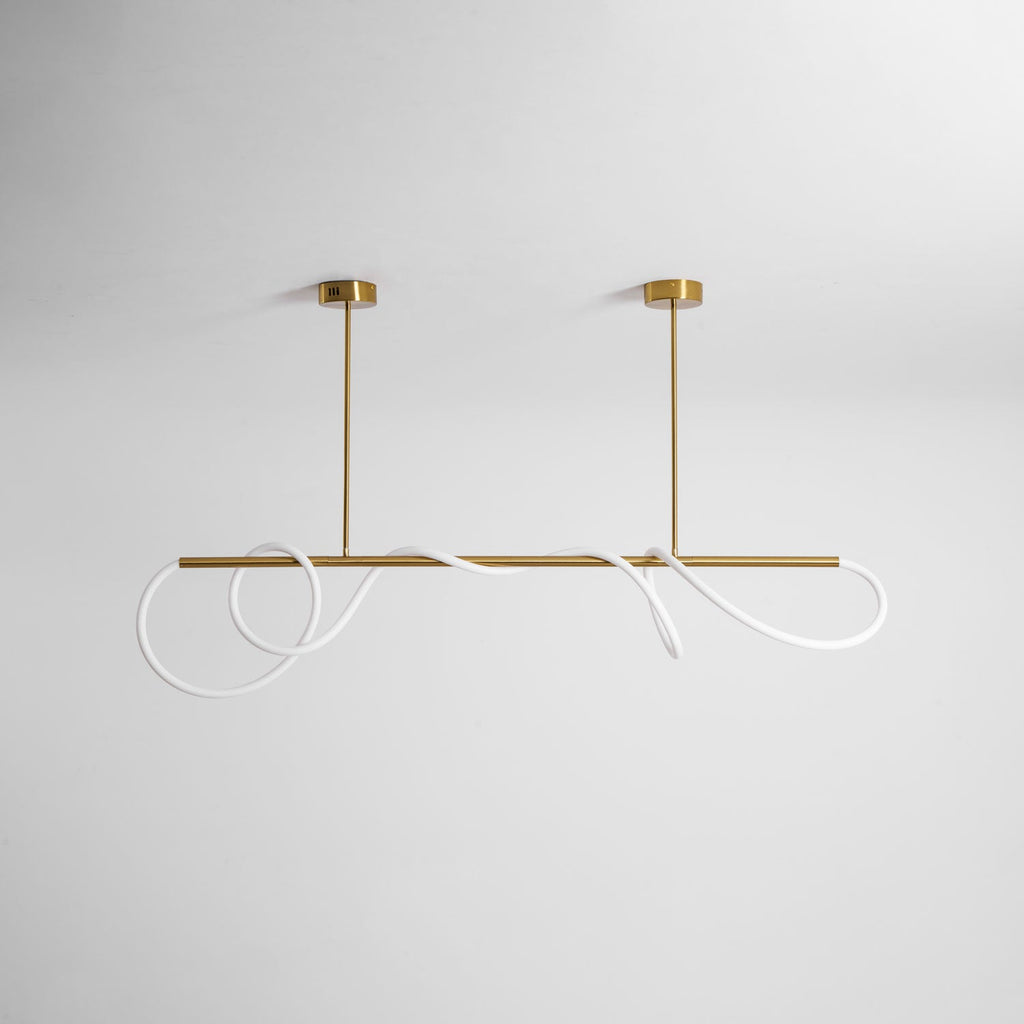 Flexible Linear Curve Chandelier