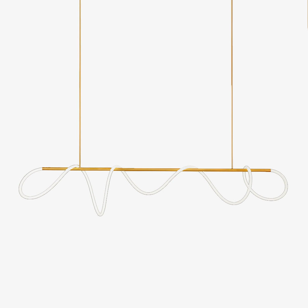 Flexible Linear Curve Chandelier