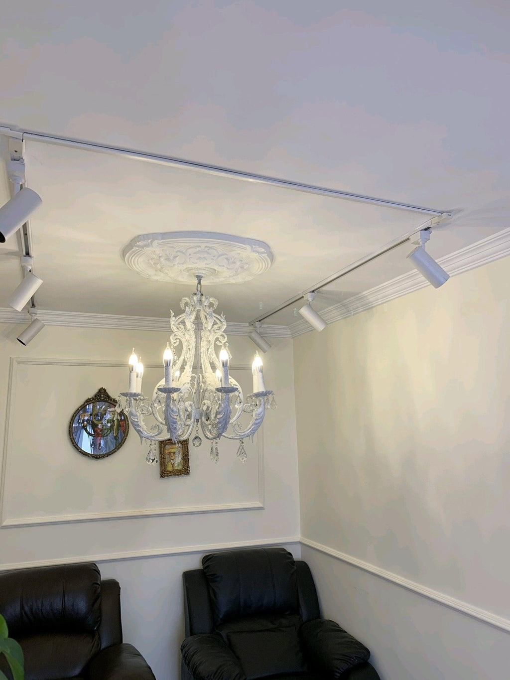 Candelabru cu suport de lumânări