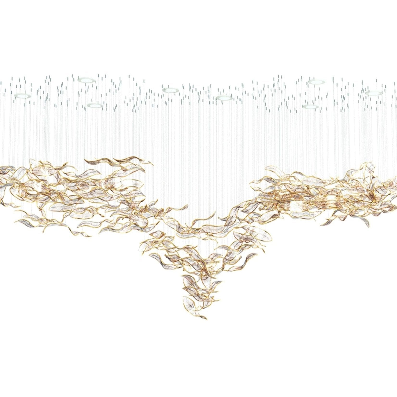 Fluttering Leaves Chandelier - Vakkerlight