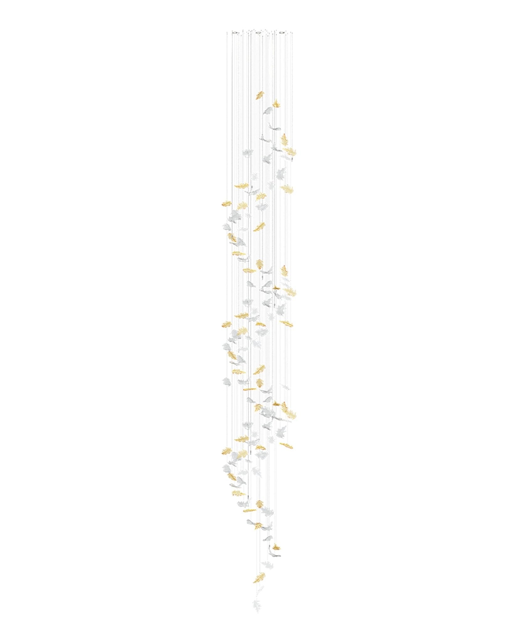 Flying Leaves Chandelier - Vakkerlight