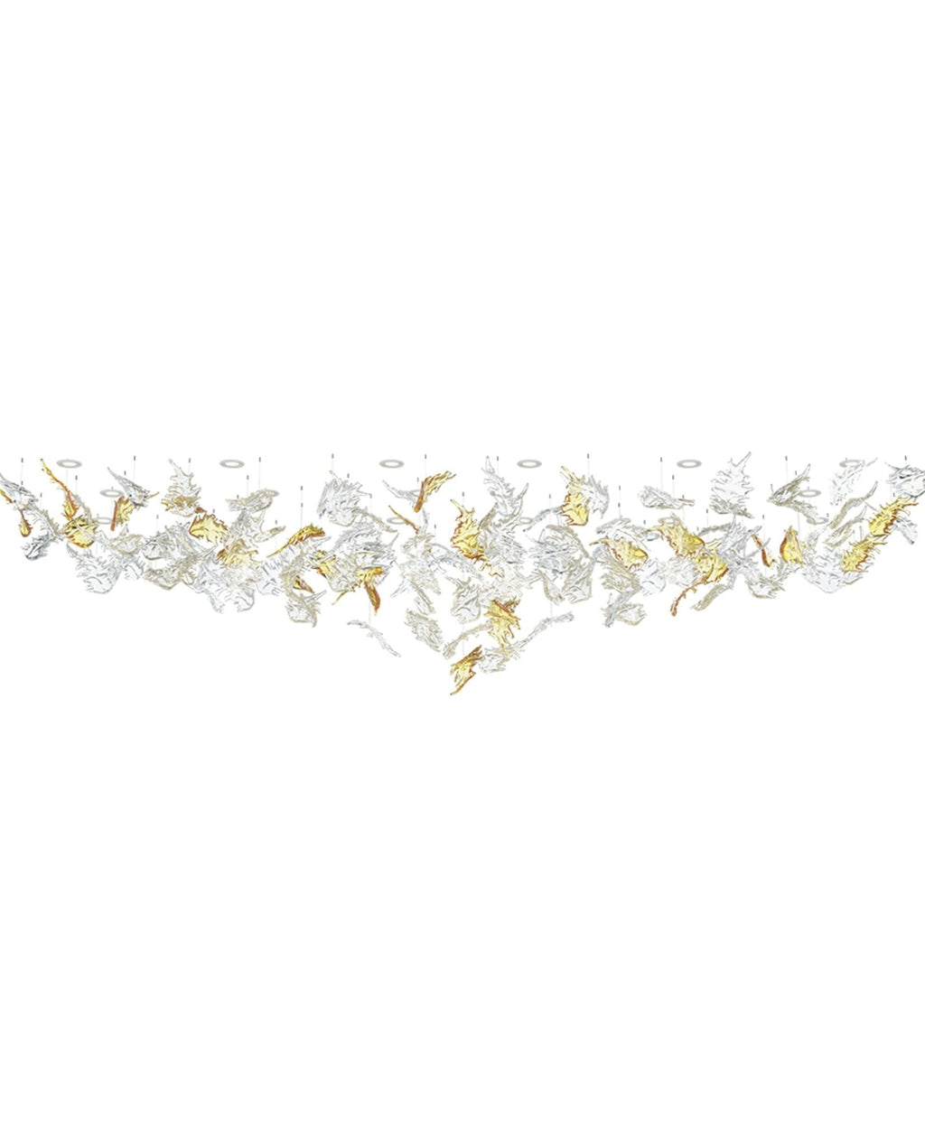 Flying Leaves Chandelier