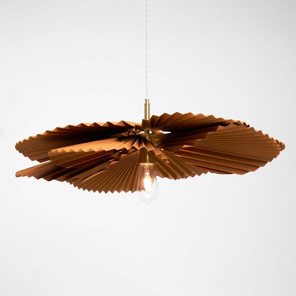 Folded Leaf Lotus Pendant Lamp - Vakkerlight