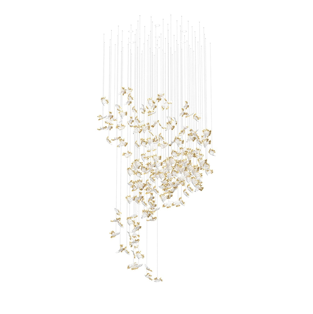 Frosted Petals Frozen Chandelier - Vakkerlight