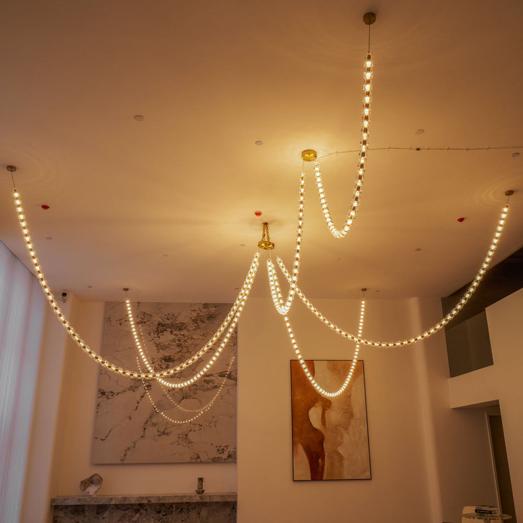 Gabriel Gold Chandelier