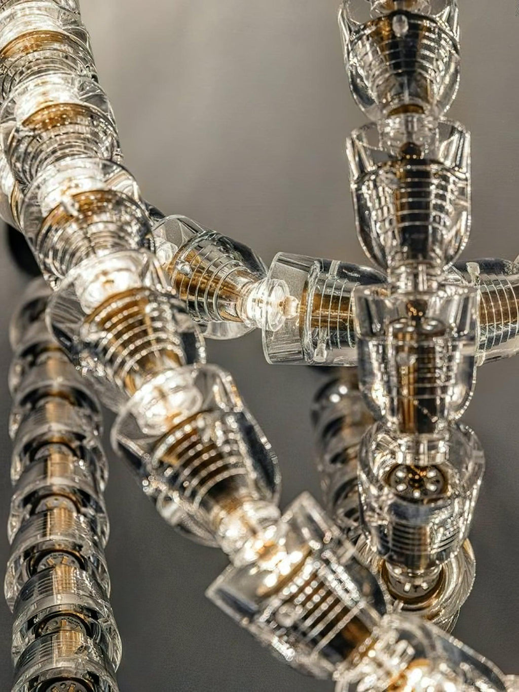 The Gabriel Waveform LED Chandelier | Custom Size & Made-to-Order Lighting for Luxury Homes & Commercial Spaces