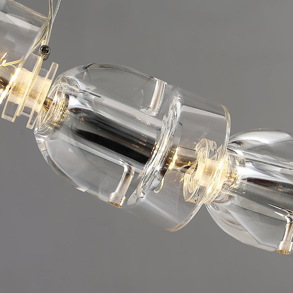 The Gabriel Infinity LED Chandelier | Custom Size & Made-to-Order Lighting for Luxury Homes & Commercial Spaces