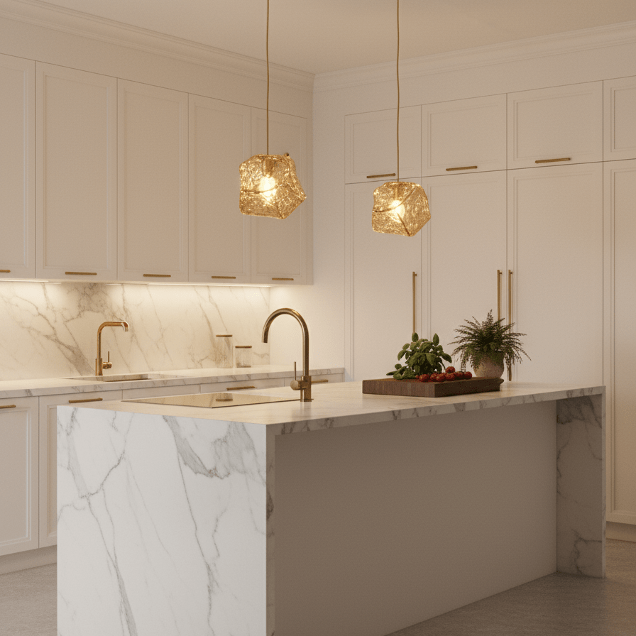 Illyria Ice Glass Pendant Lamp