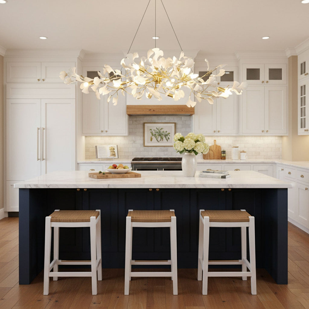 Gingko Chandelier I