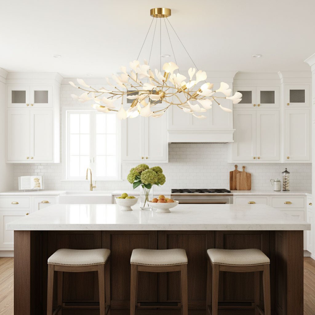 Gingko Chandelier I