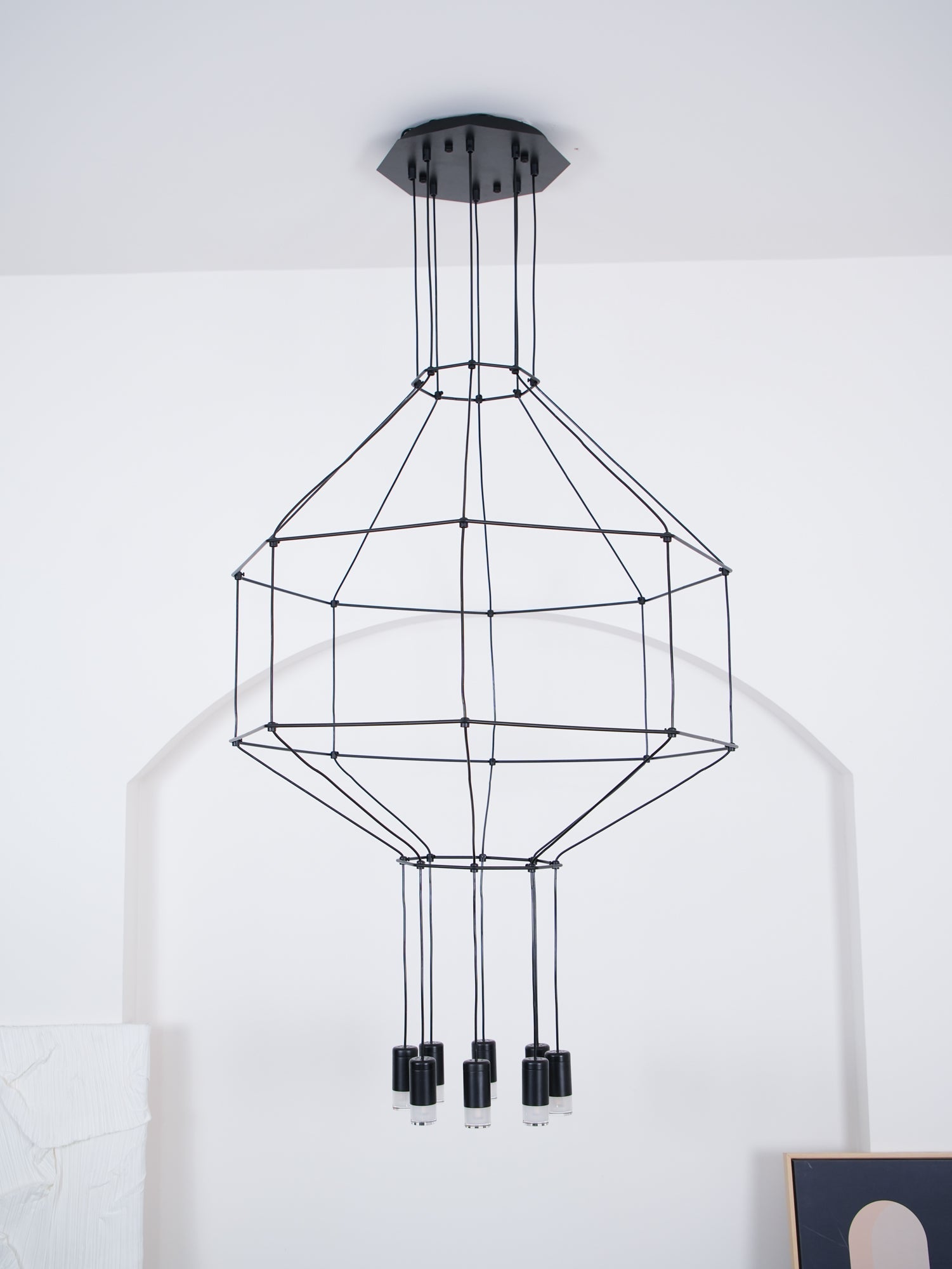Geometric Lines Pendant Lamp