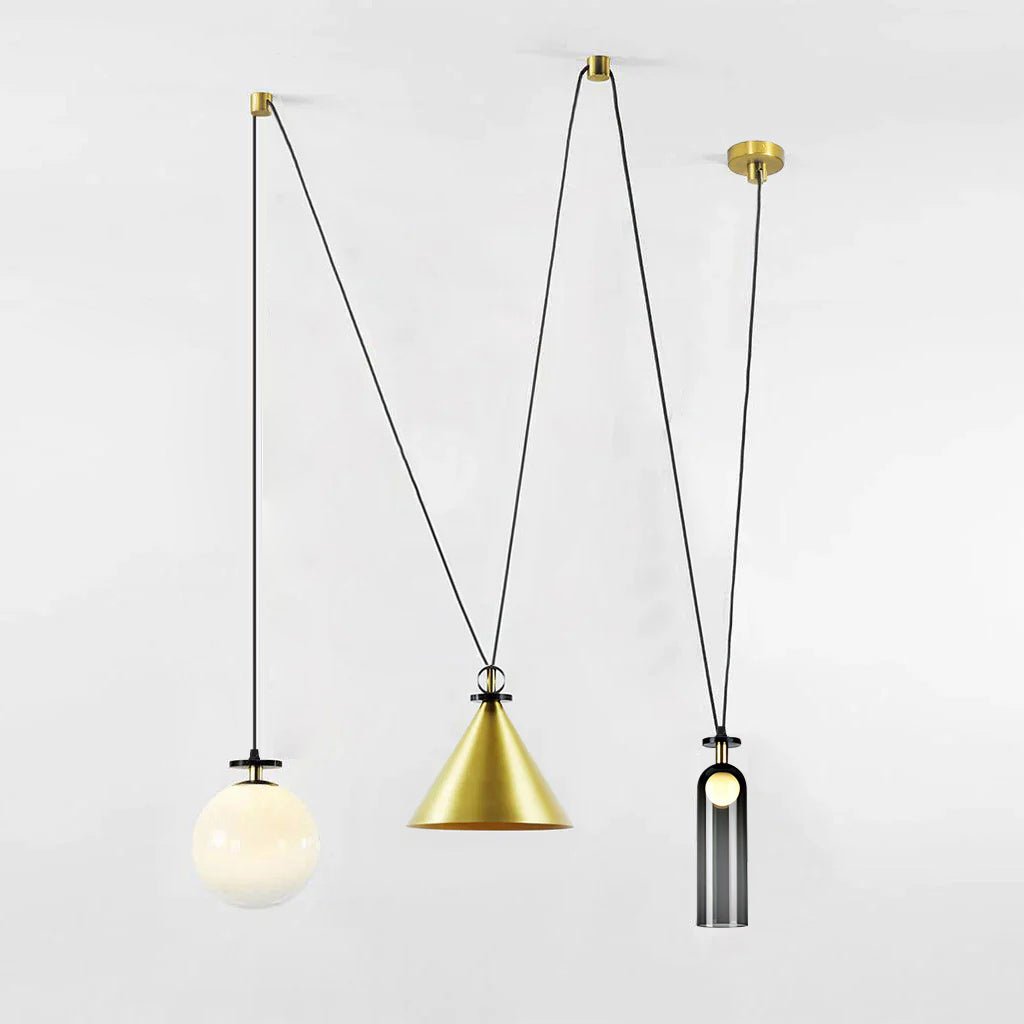 Geometric Shape Art Modern Chandelier - Vakkerlight