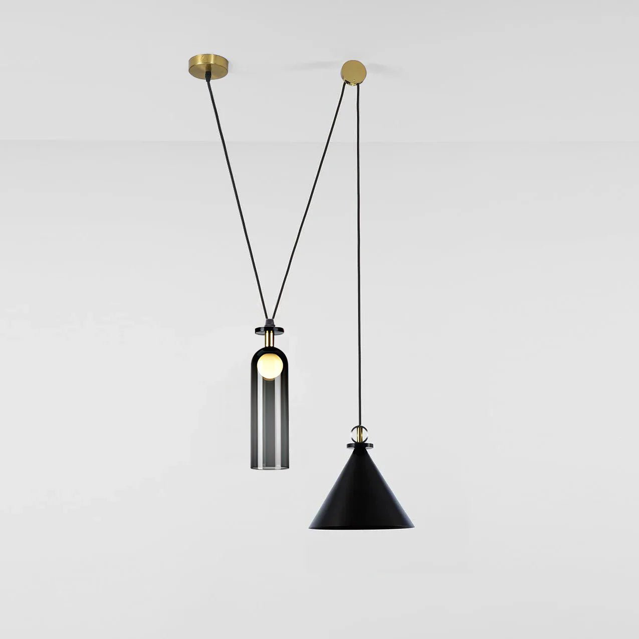 Geometric Shape Art Modern Chandelier - Vakkerlight