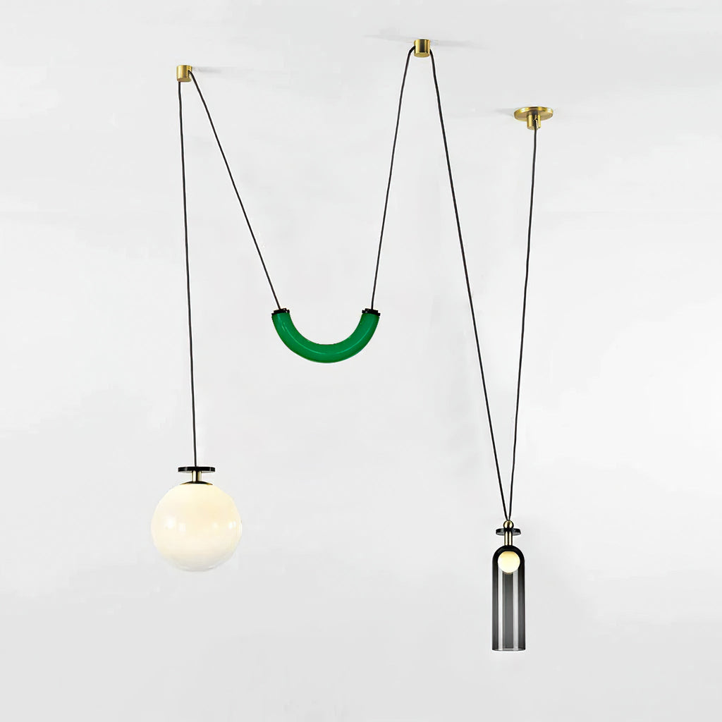 Geometric Shape Art Modern Chandelier