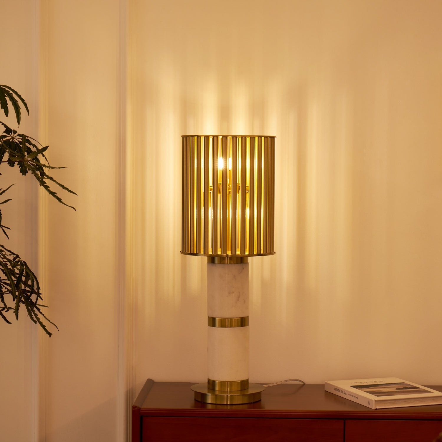 Lampă de masă Gilded Cage 