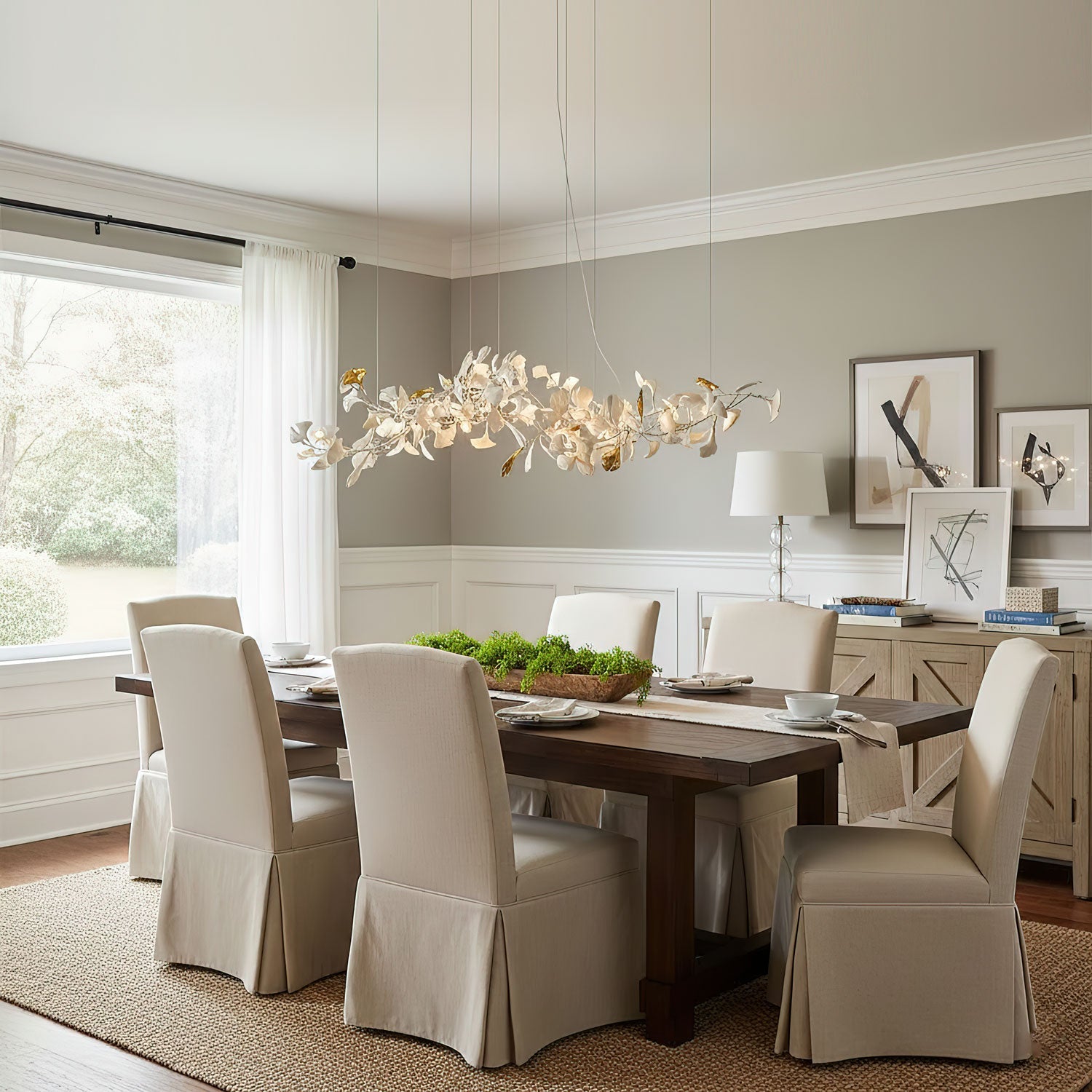 Gingko Chandelier E