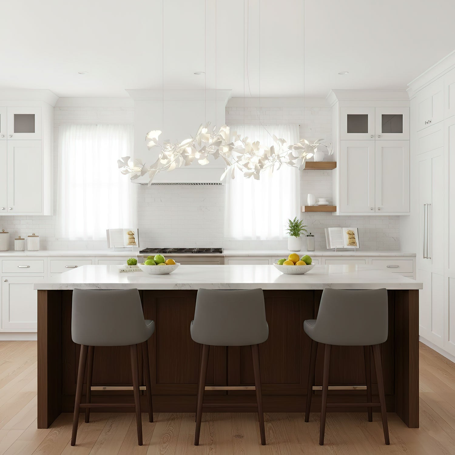 Gingko Chandelier E