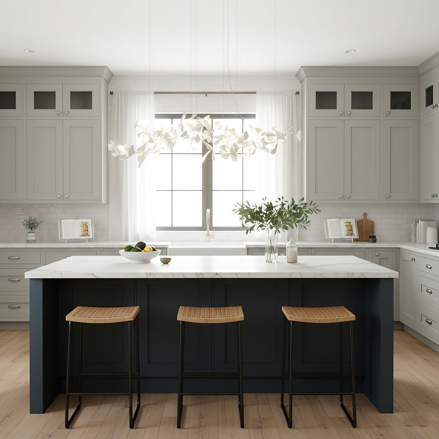 Gingko Chandelier E