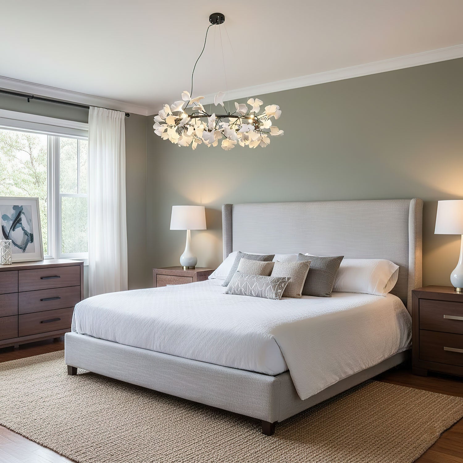Gingko Chandelier O