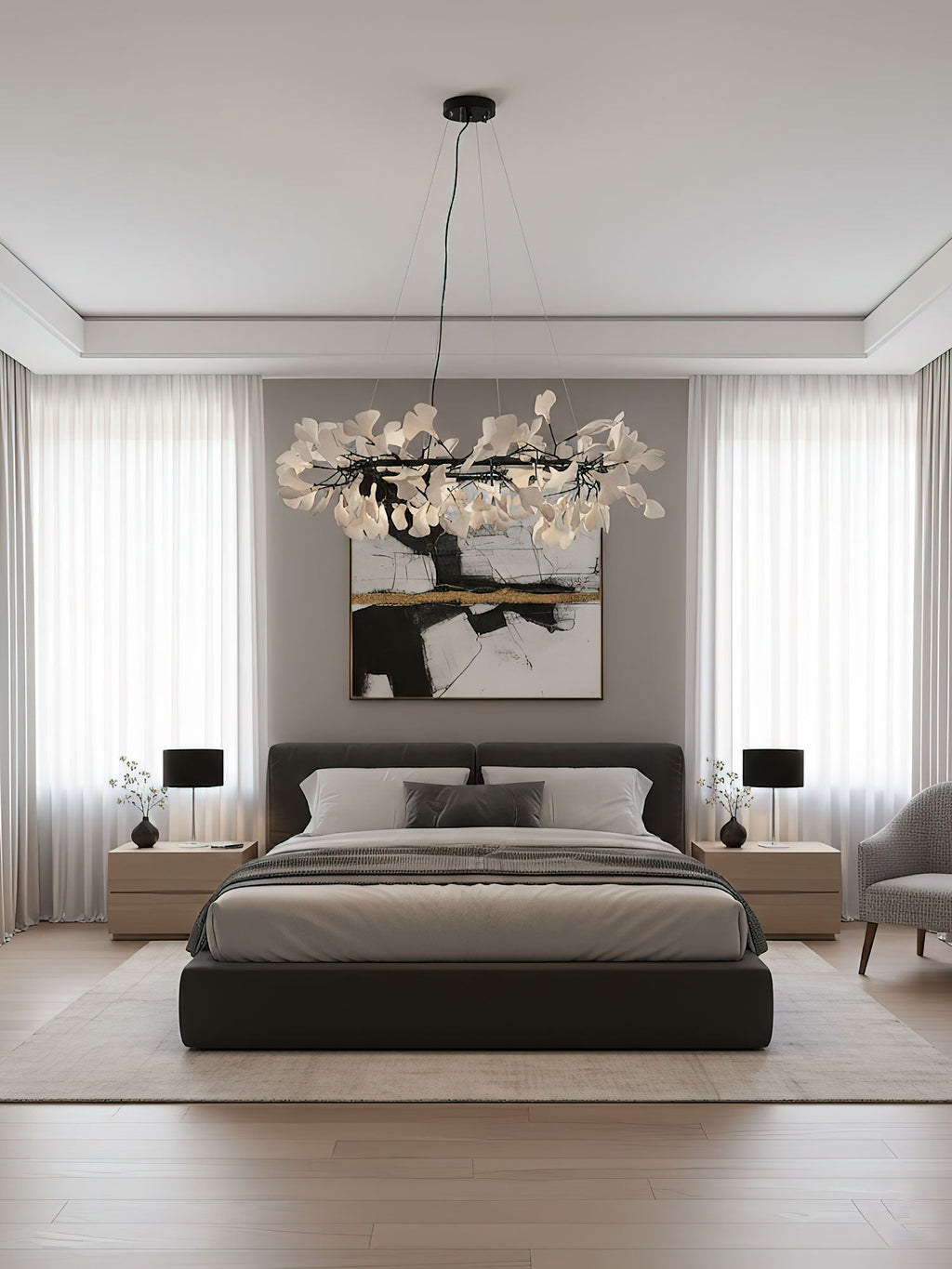 Gingko Chandelier O