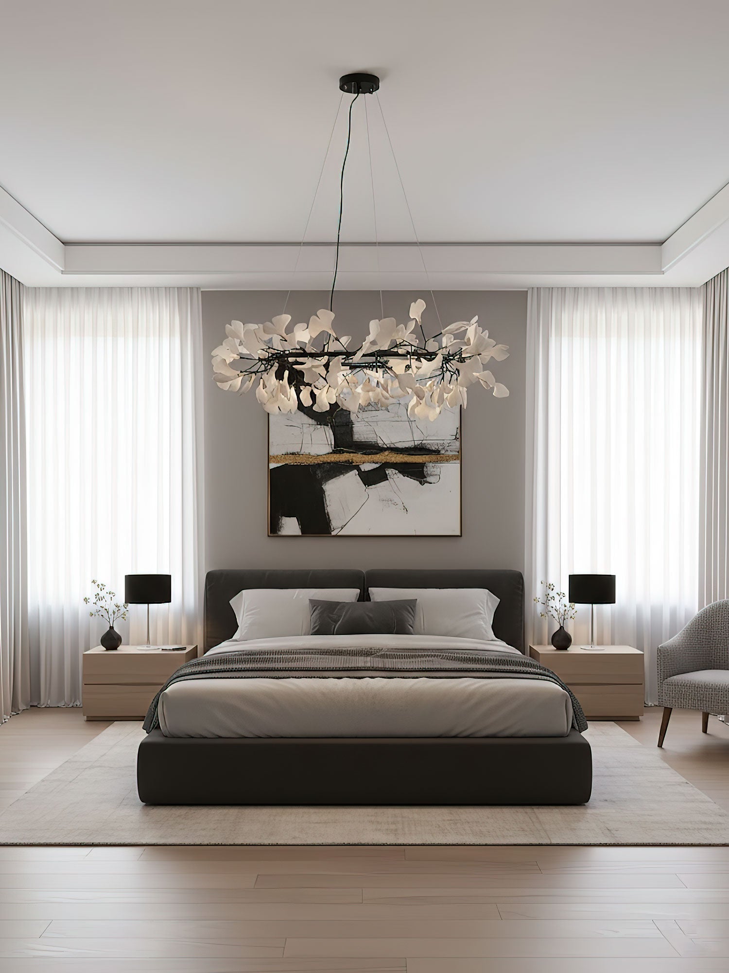 Gingko Chandelier O