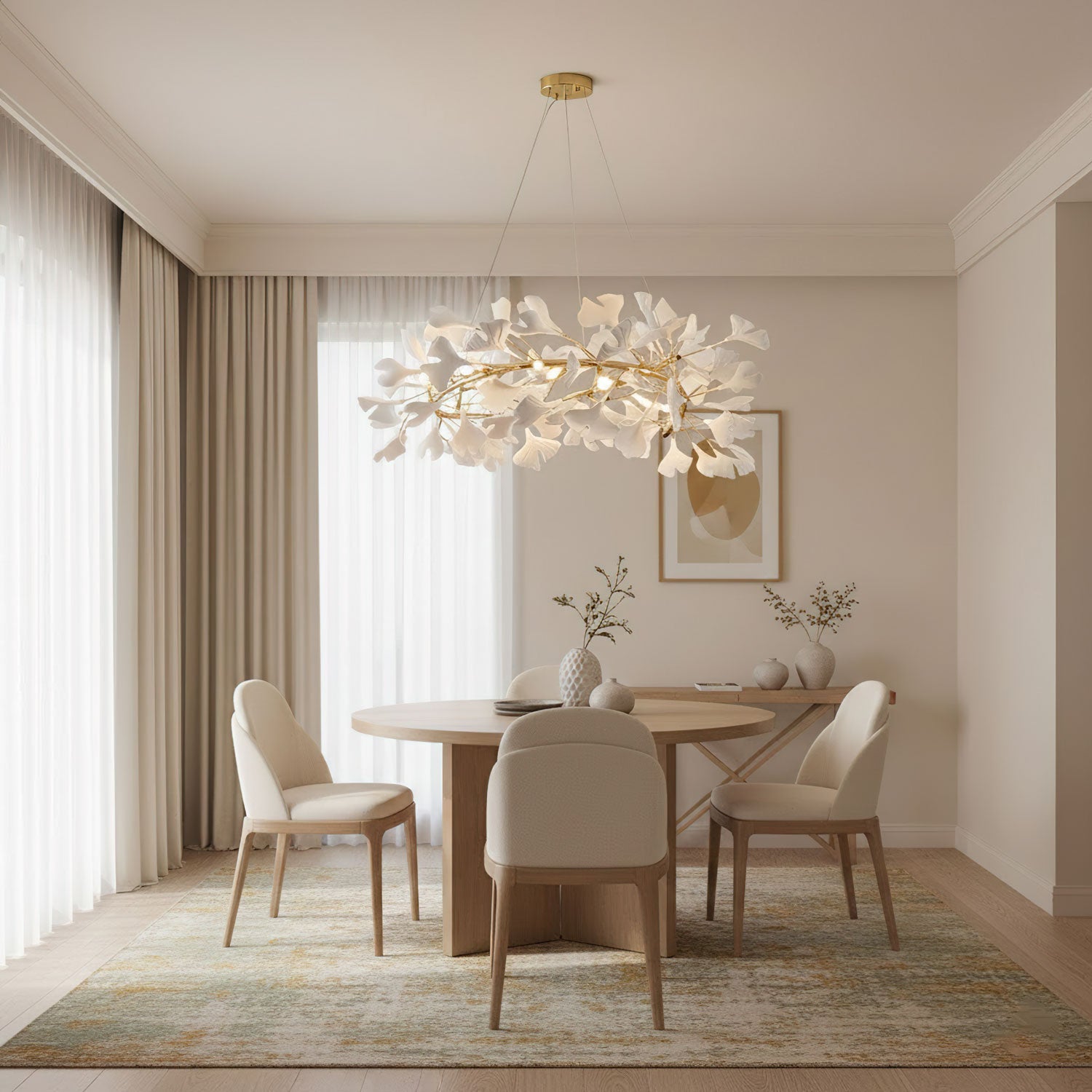 Gingko Chandelier U
