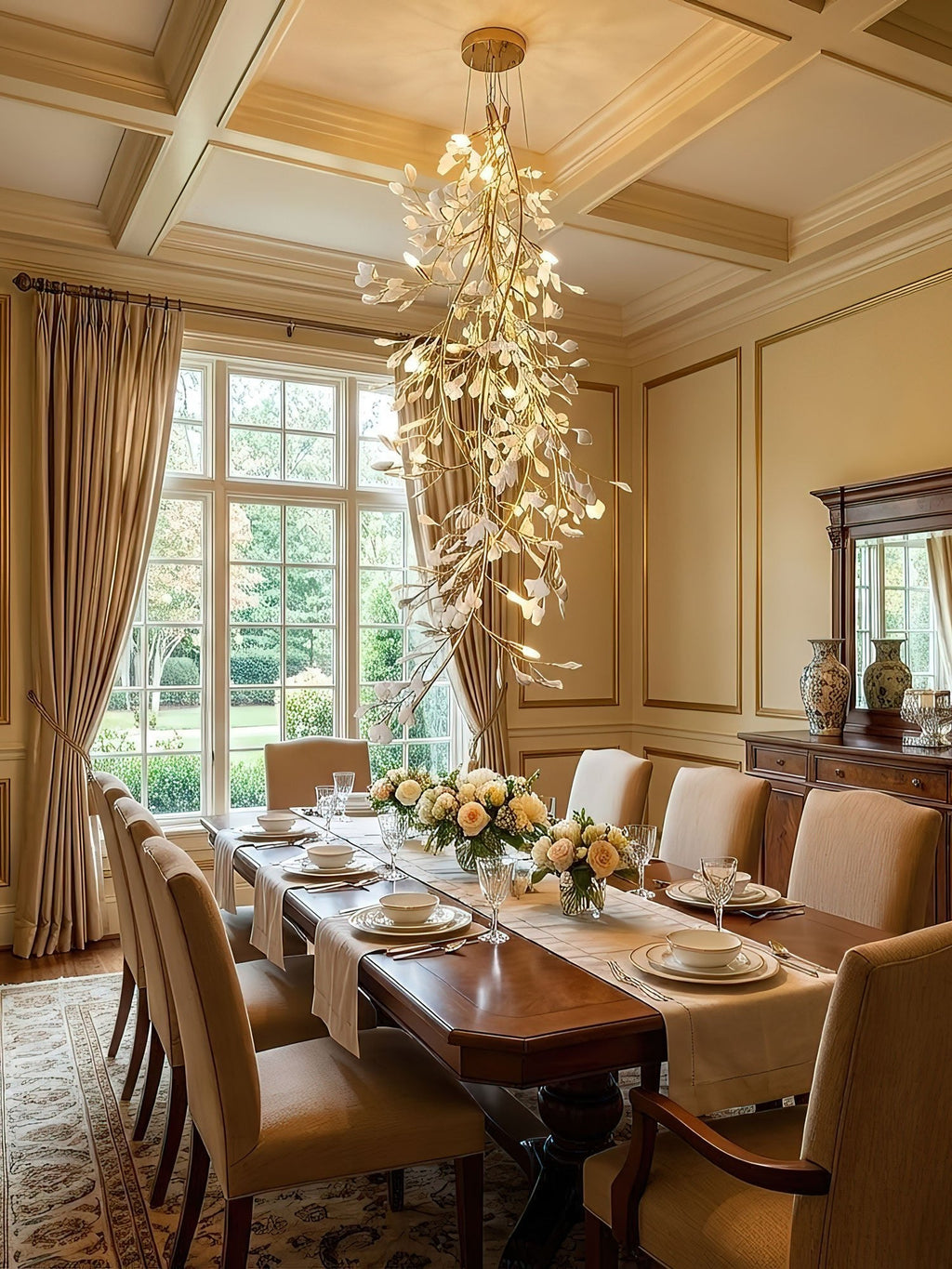 Gingko Long Branch Chandelier