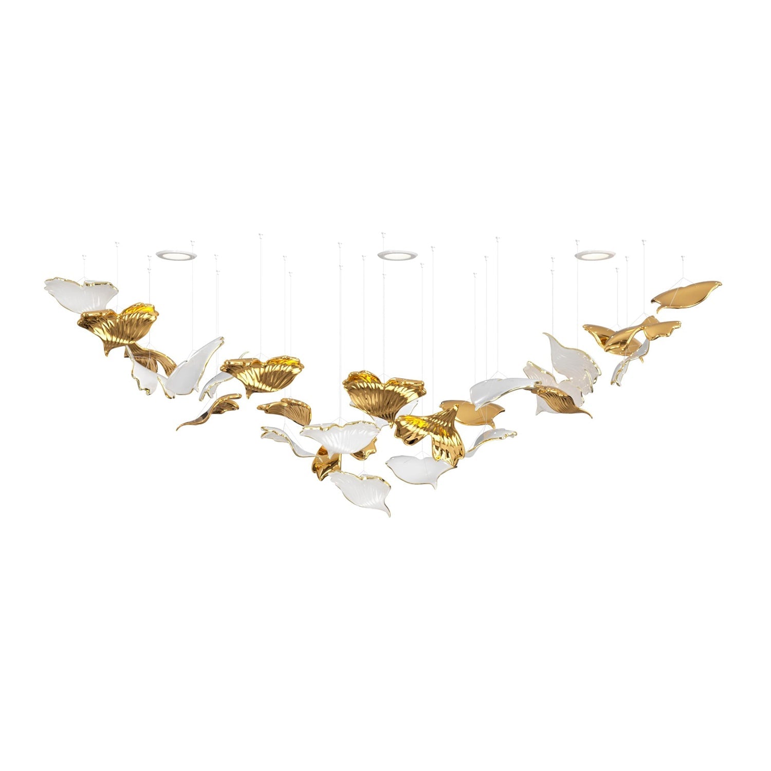 Ginkgo Tree Chandelier - Vakkerlight
