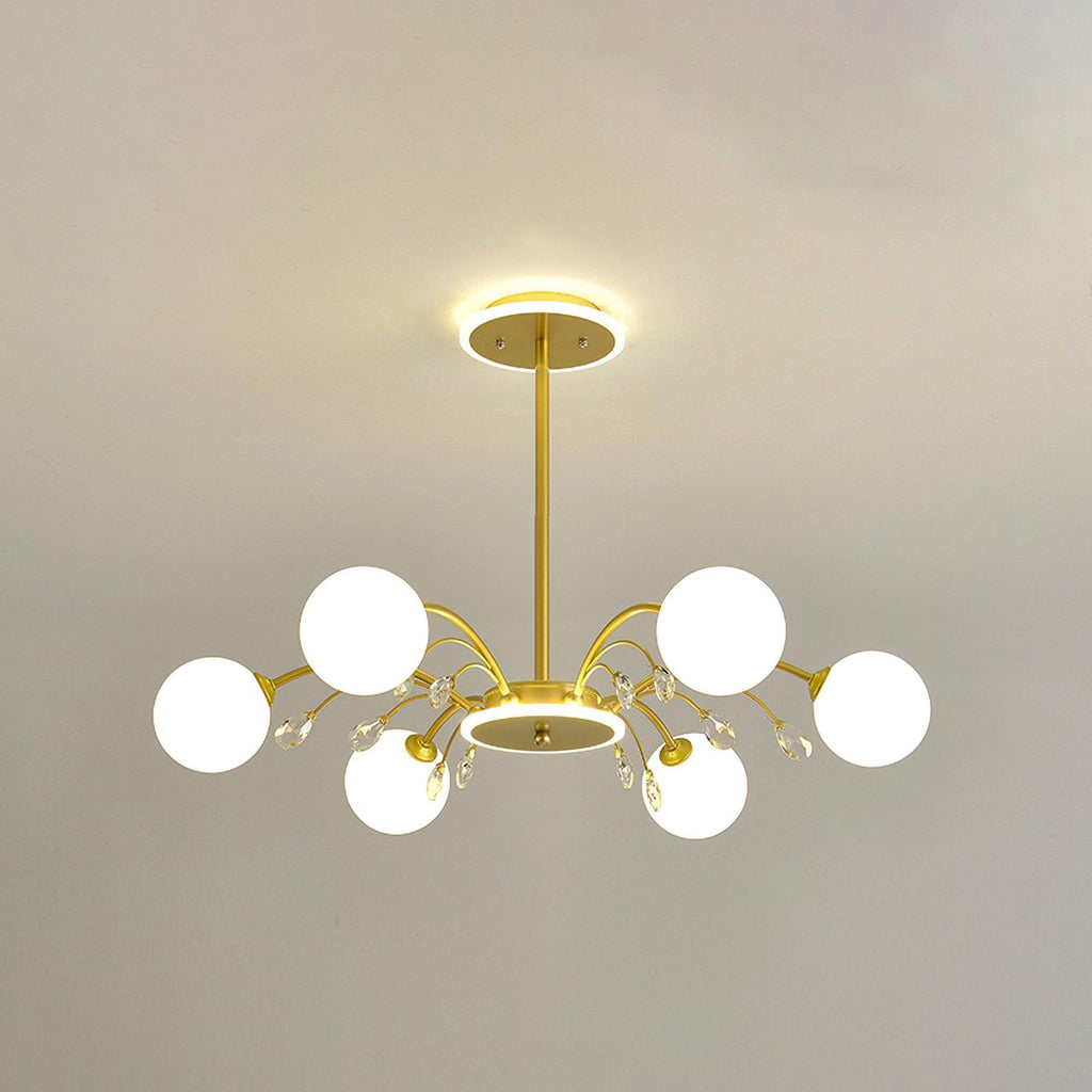 Glamorous Glass Raindrop Chandeliers - Vakkerlight