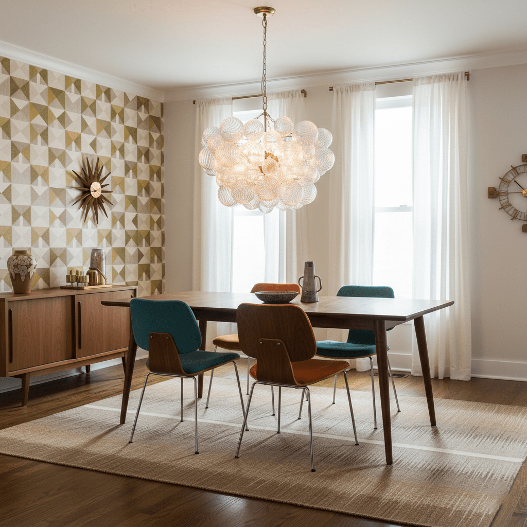 Glass Ball Bubbles Chandelier