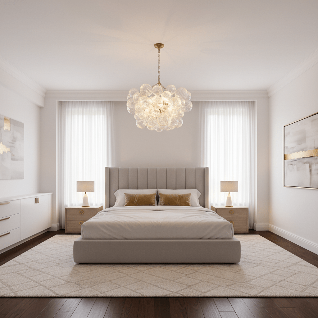 Glass Ball Bubbles Chandelier