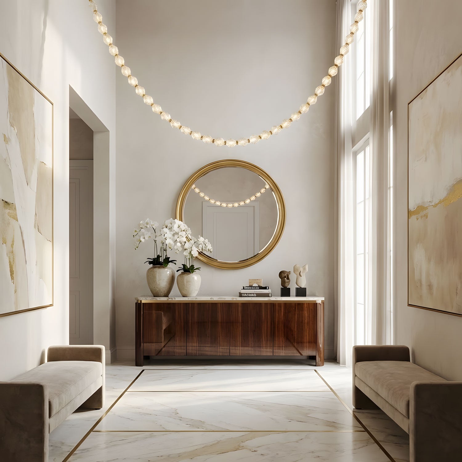 Chains Chandelier