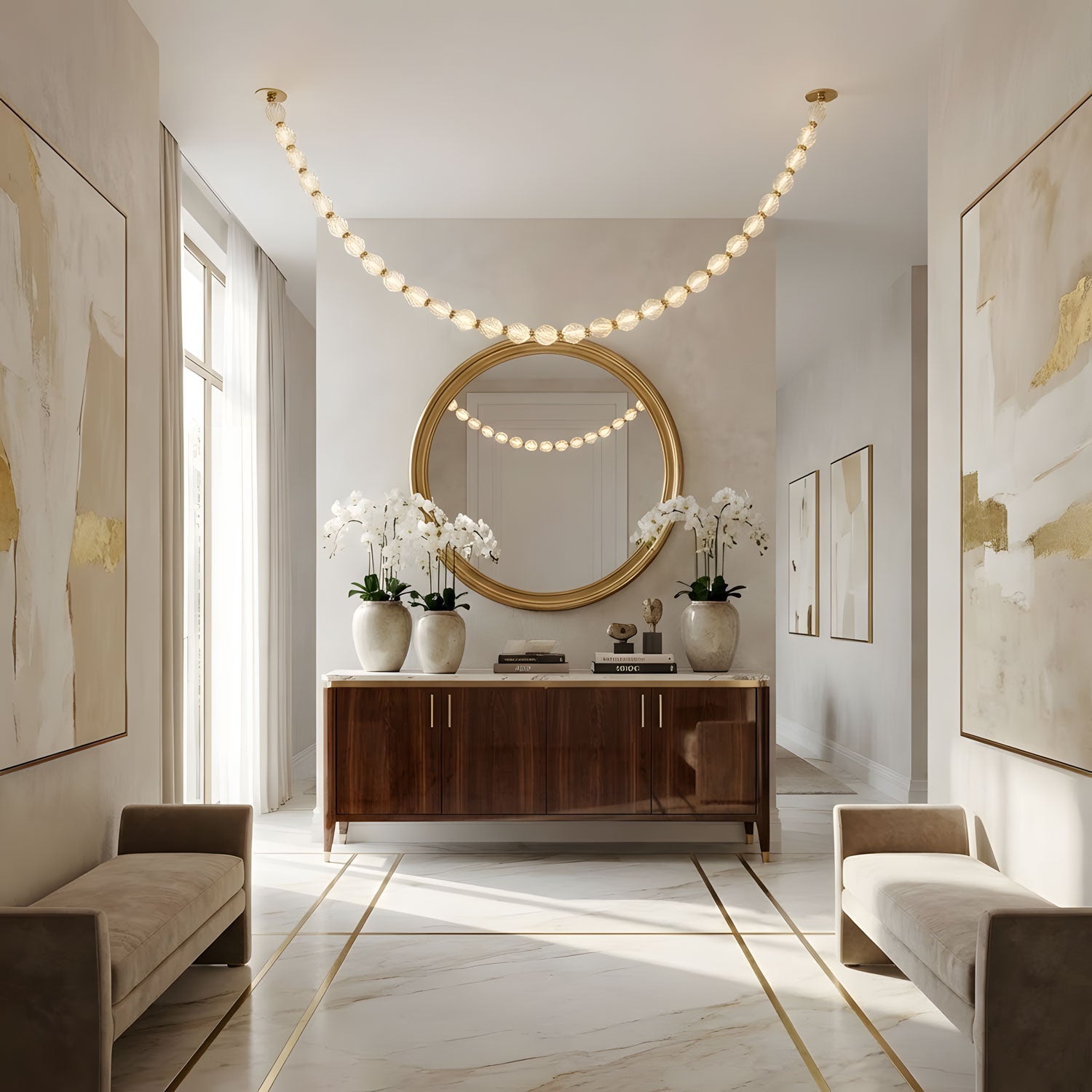 Chains Chandelier