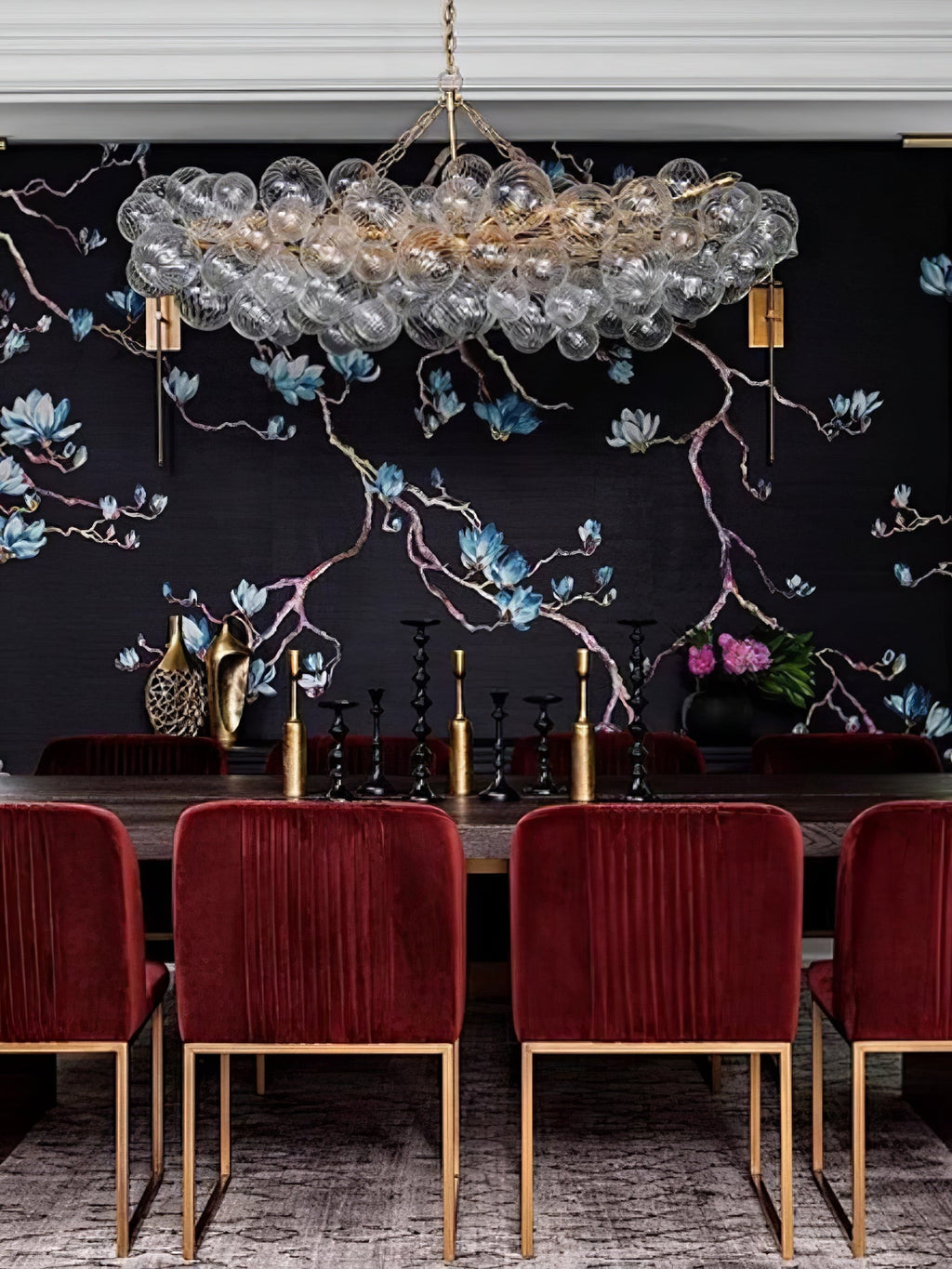 Glass Ball Bubbles Chandelier
