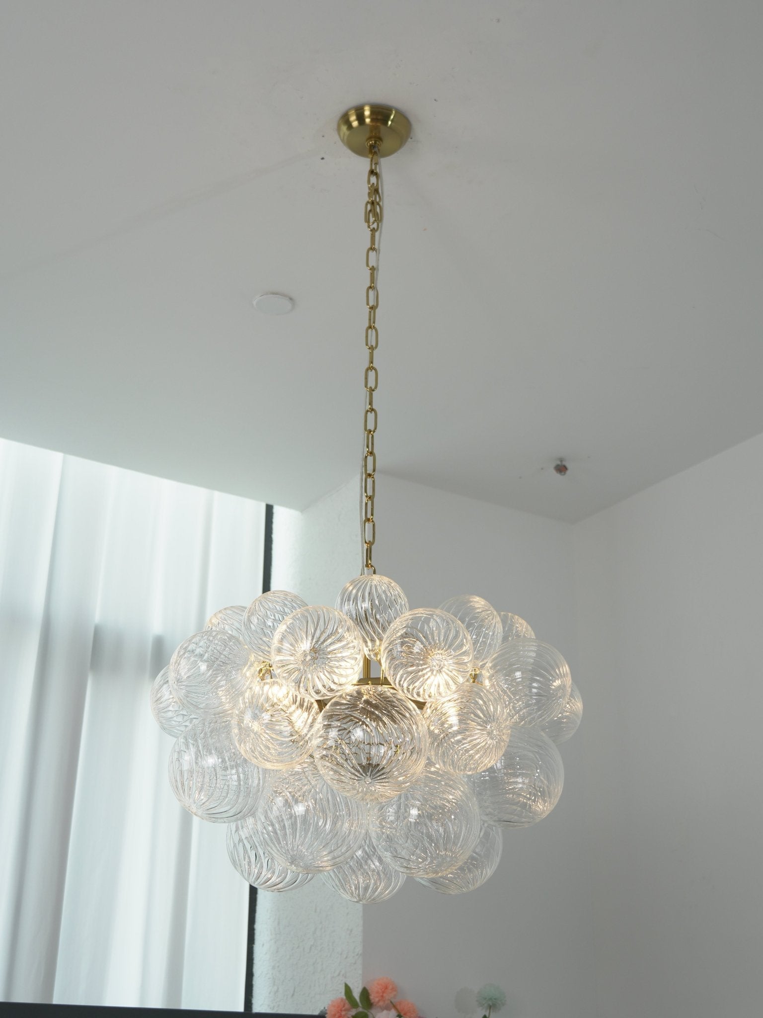 Glass Ball Bubbles Chandelier
