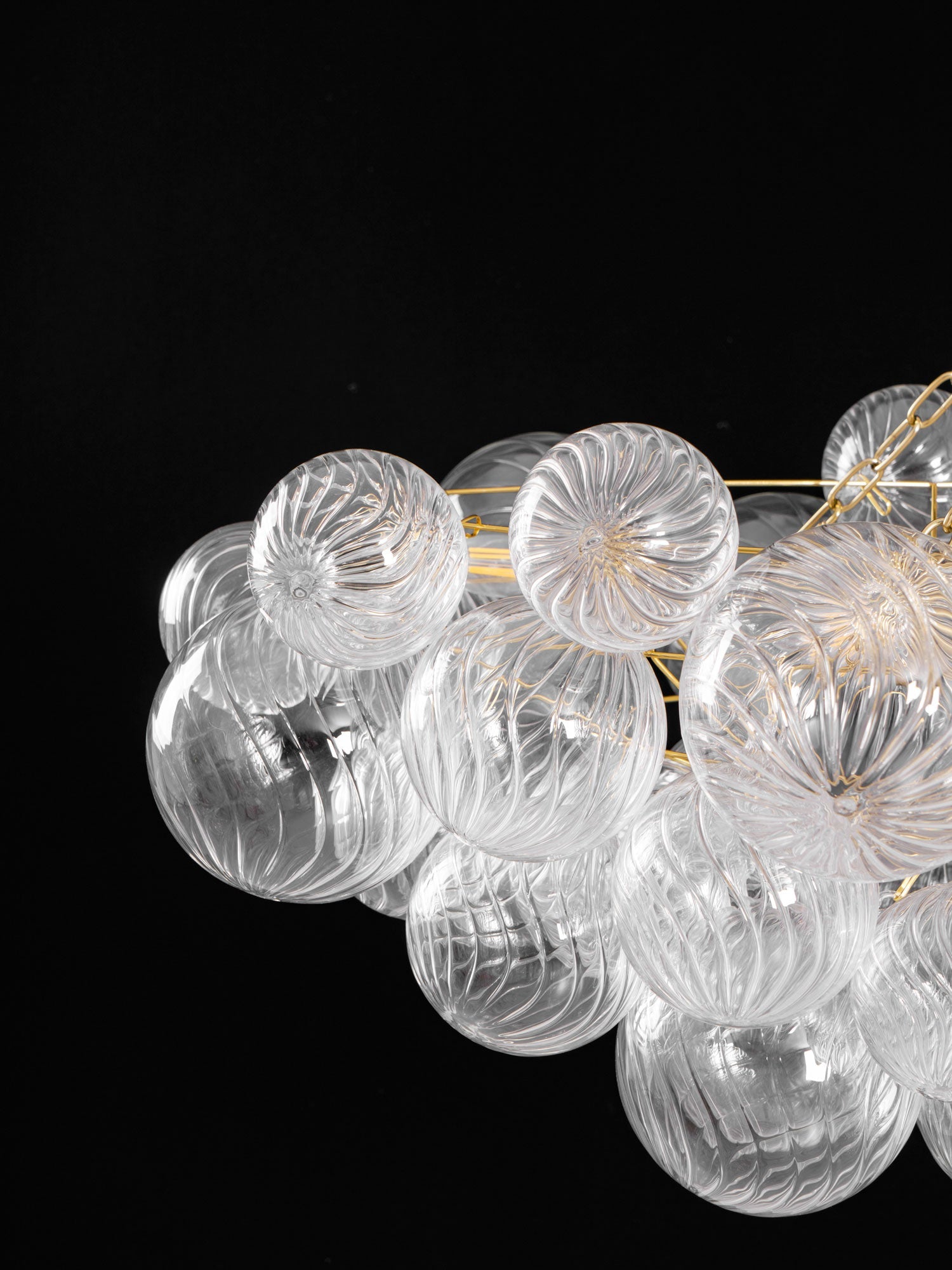 Glass Ball Bubbles Chandelier