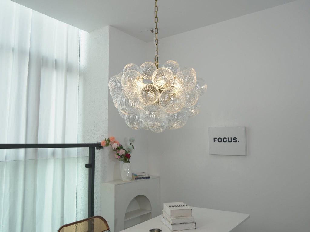 Glass Ball Bubbles Chandelier