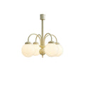Cream Glass Sphere Chandelier - Vakkerlight