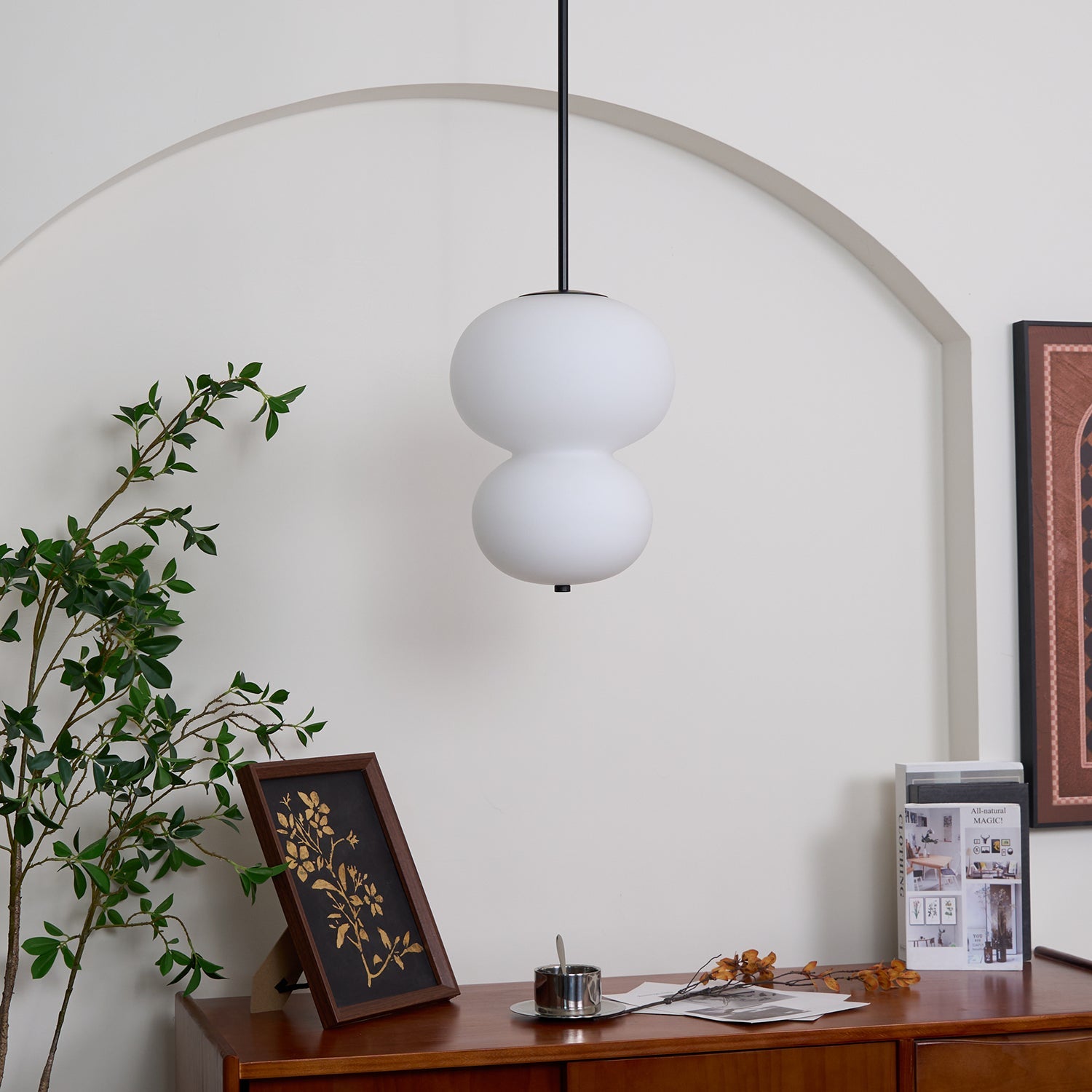 Lampă cu pandantiv Gourd