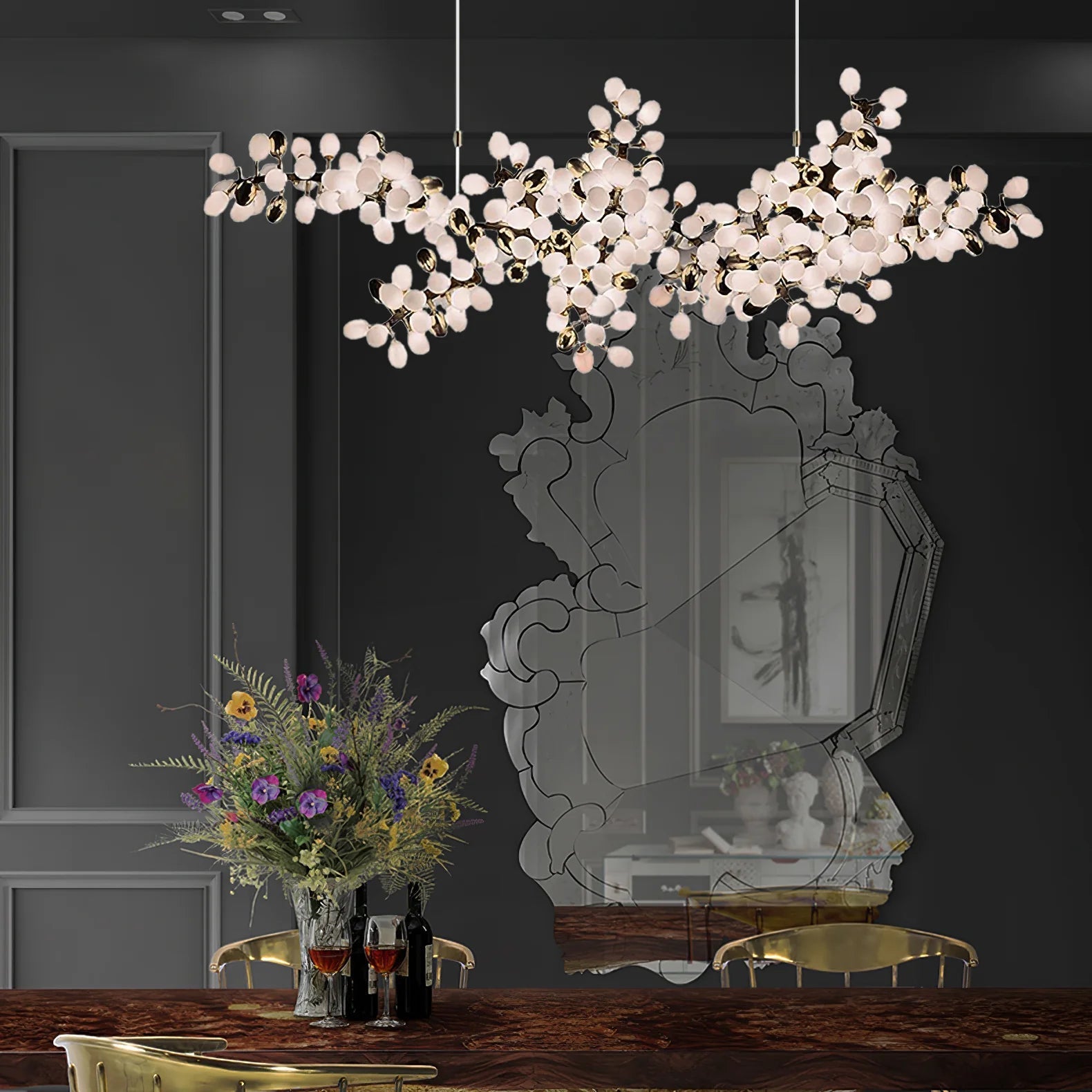 Selene Droplet Chandelier