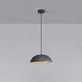Half Dome Vintage Ceramic Pendant Lamp - Vakkerlight
