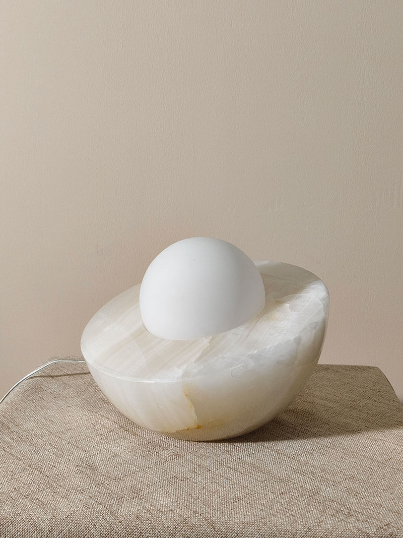 Lampă de masă Halo Pebble Stone