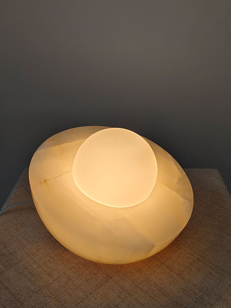 Lampă de masă Halo Pebble Stone