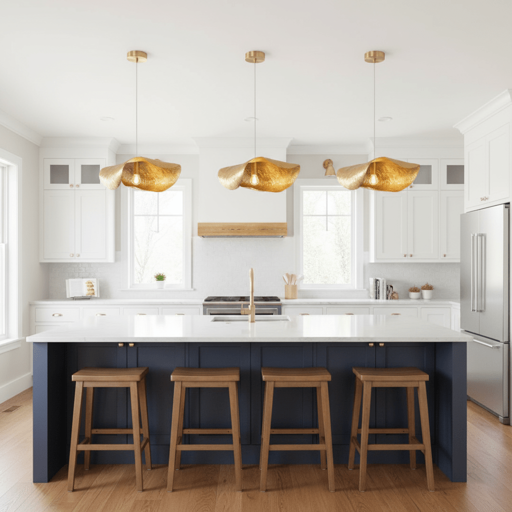 Hammered Pendant Light