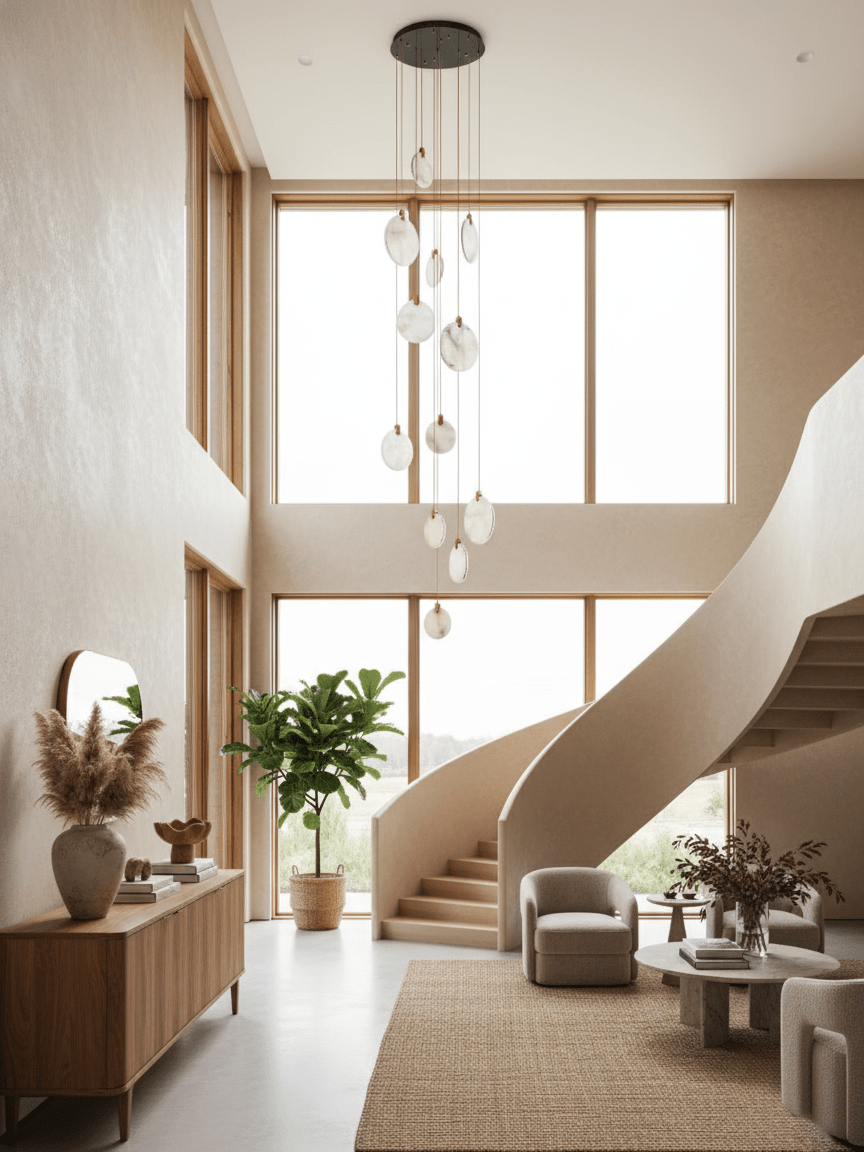 Harvest Alabaster Pendant Lamp