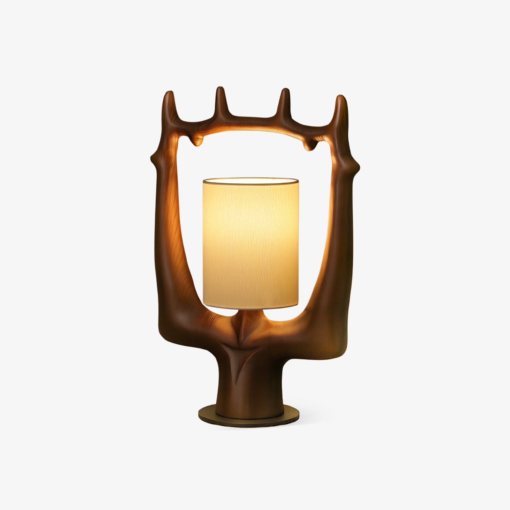 Antler Ring Table Lamp